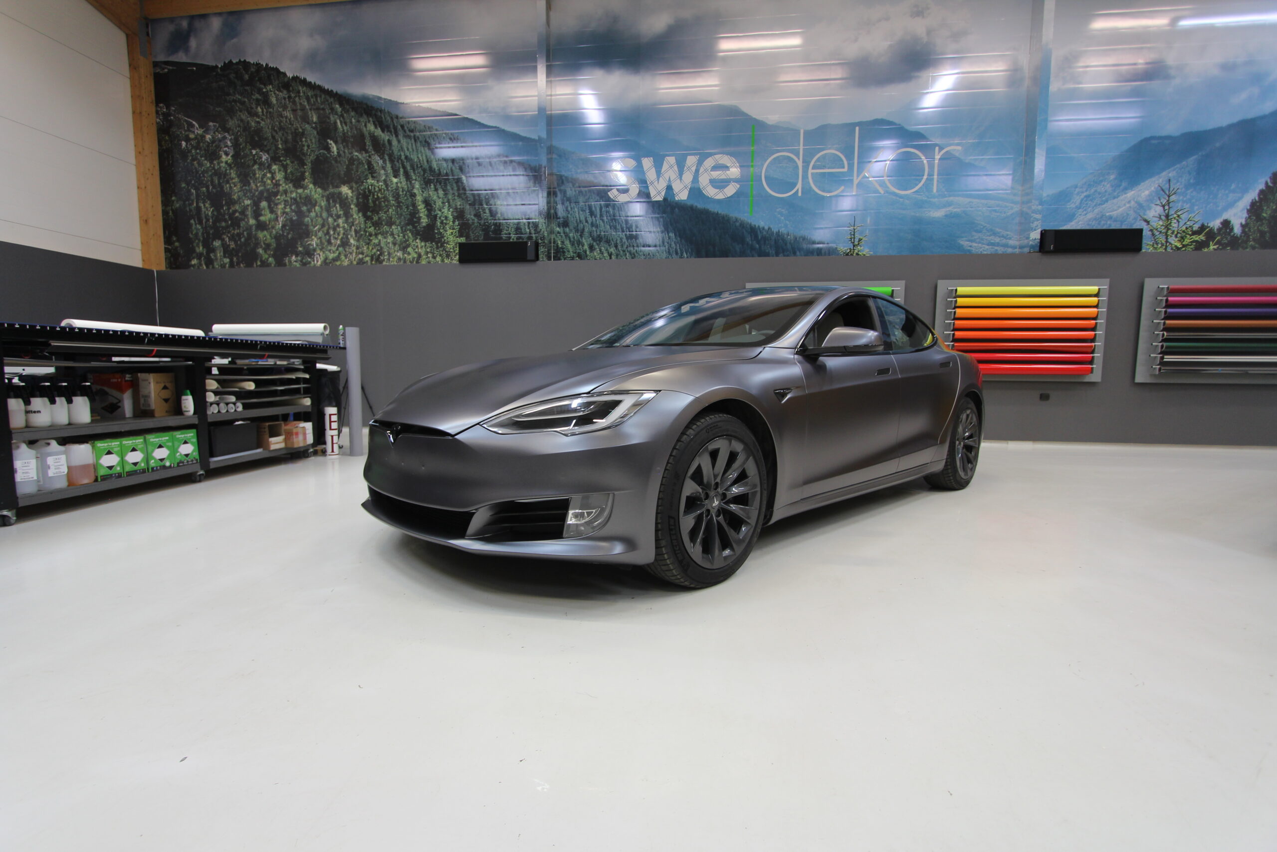 Foliering av Tesla Model 3