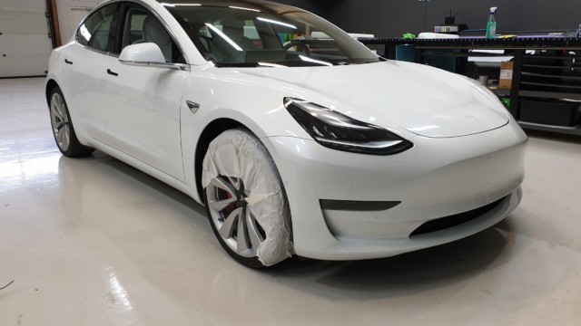 Bildekor och foliering Tesla